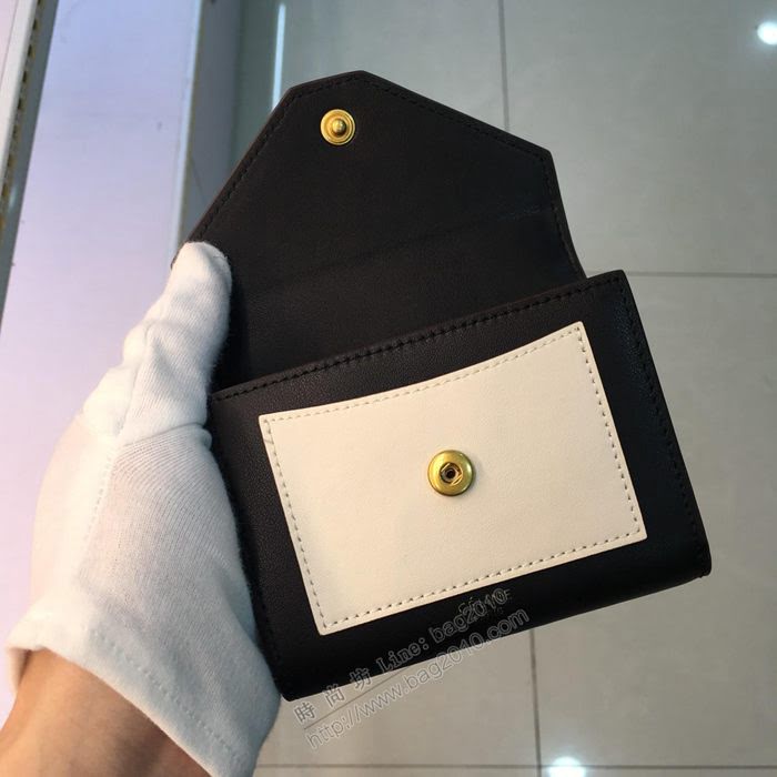 CELINE女包 pocket信封錢包 2106 小牛皮 多功能長錢包 賽琳短款拼色女錢包  sl2063